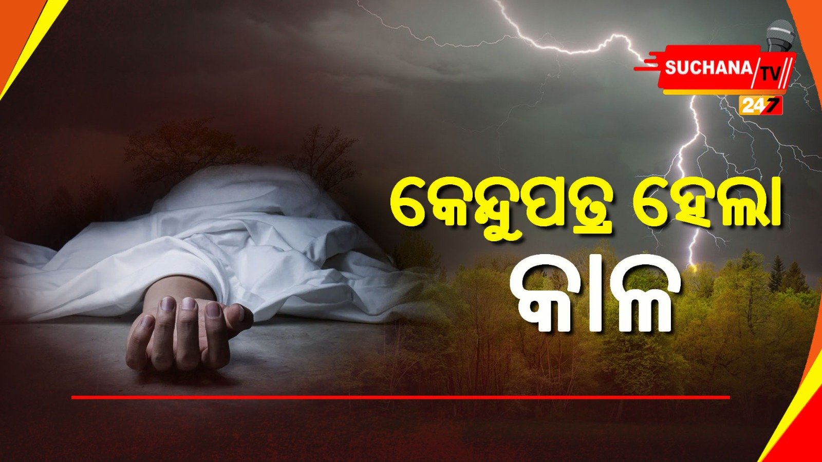 ସକାଳୁ କେନ୍ଦୁପତ୍ର ତୋଳିବାକୁ ଯାଇଥିବା ବେଳେ ଚାଲିଗଲା ଜୀବନ