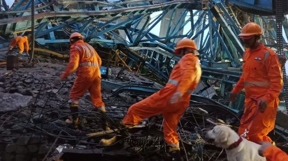 ଖସିଲା ଗର୍ଡର ଲଞ୍ଚିଂ ମେସିନ,ଆଖି ବୁଜିଲେ ୧୬ ଶ୍ରମିକ