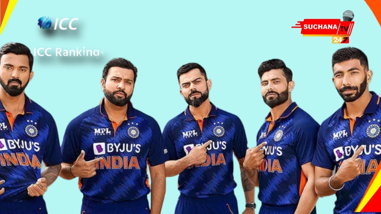 ଆଇସିସି ଦିନିକିଆ ରାଙ୍କିଙ୍ଗରେ ଟିମ୍‌ ଇଣ୍ଡିଆ ଏକ ନମ୍ବର