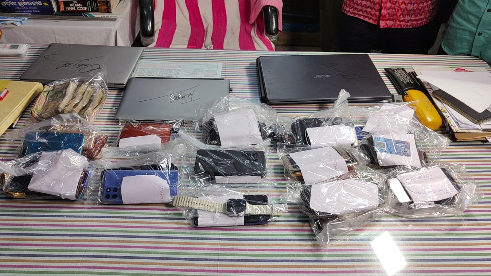 ୧୩ ଜଣ ଠକ ଗ୍ୟାଙ୍ଗକୁ ଗିରଫ କଲା ଟାଉନ୍ ପୋଲିସ୍