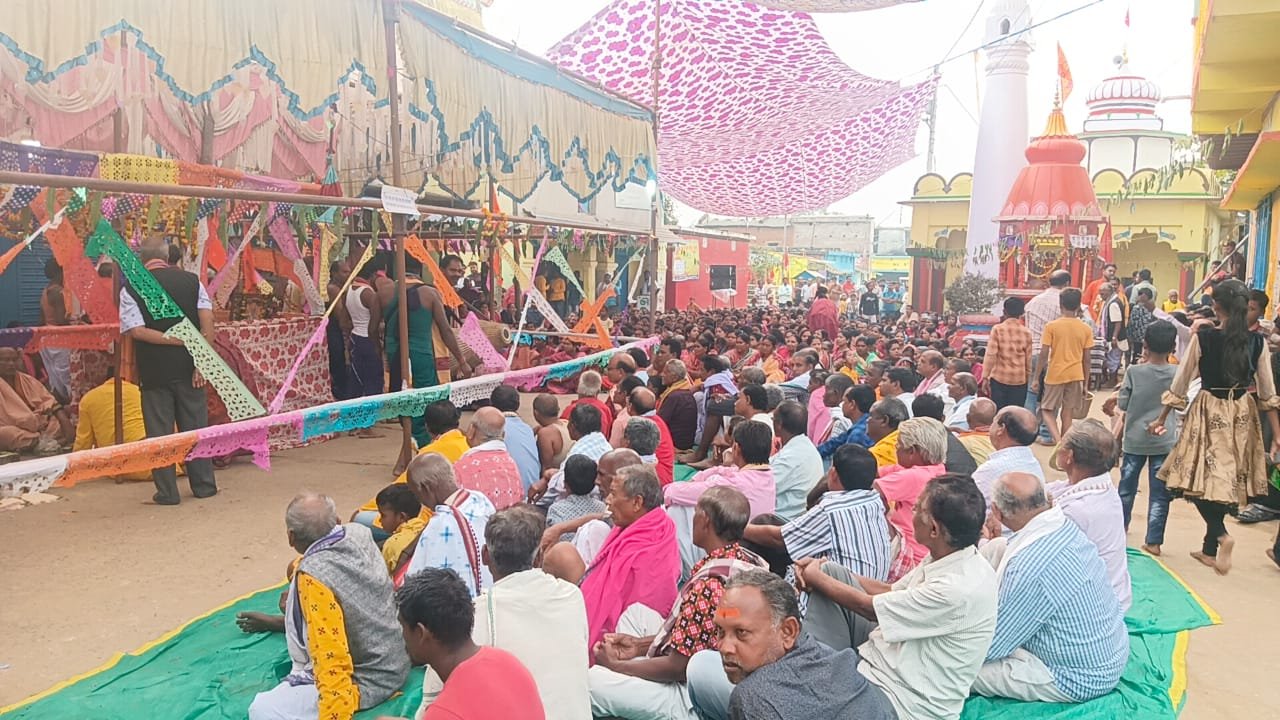 ଶ୍ରୀ ଶ୍ରୀ ରାମଲାଲା ଙ୍କ ପ୍ରାଣ ପ୍ରତିଷ୍ଠା ଉପଲକ୍ଷେ ହନୁମାନ ଚାଳିଶା ପଠନ