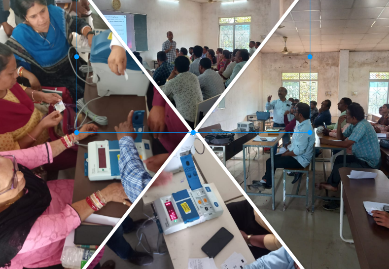 ବଲାଙ୍ଗିର: ବିଧାନସଭା ଓ ଲୋକସଭା ନିର୍ବାଚନ ପାଇଁ ନିଯୁକ୍ତ ପୋଲିଙ୍ଗ ଅଧିକାରୀଙ୍କୁ ତାଲିମ୍ ପ୍ରଦାନ