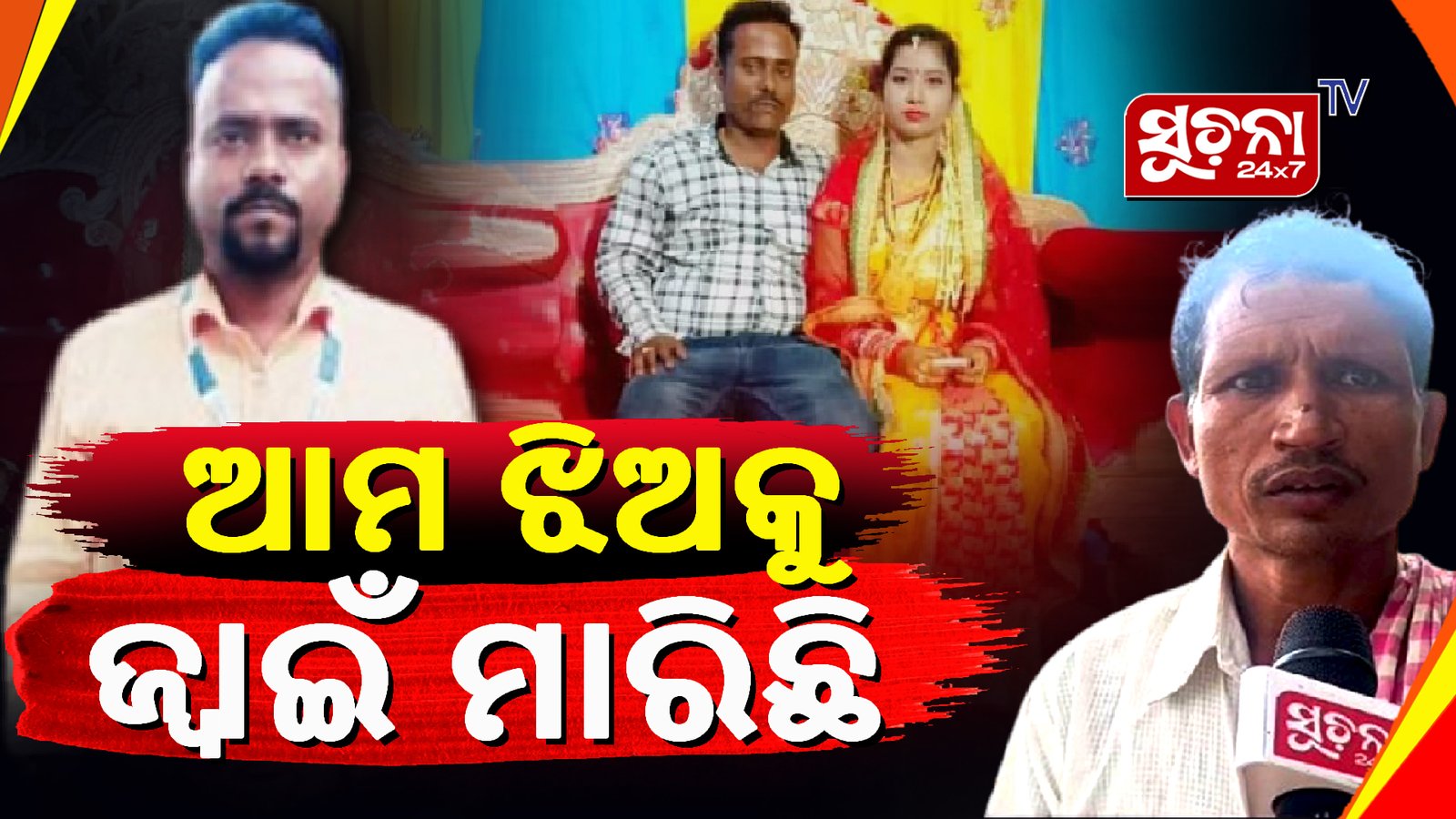 ଝିଅର ଅସ୍ବାଭାବିକ ମୃତ୍ୟୁ ପରେ ପରିବାର ଲୋକ ଆଣିଲେ ହତ୍ୟା ଅଭିଯୋଗ