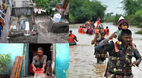 ବନ୍ୟା ଓ ବର୍ଷା ବୁଡାଇଲା, ବର୍ତ୍ତମାନ ଘୂର୍ଣ୍ଣିବଳୟର ଆଶଙ୍କା ମଧ୍ୟ ବୃଦ୍ଧି ପାଇଛି, ଗୁଜୁରାଟ ଉପରେ ପ୍ରକୃତିର ‘ଟ୍ରିପଲ ଆଟାକ’