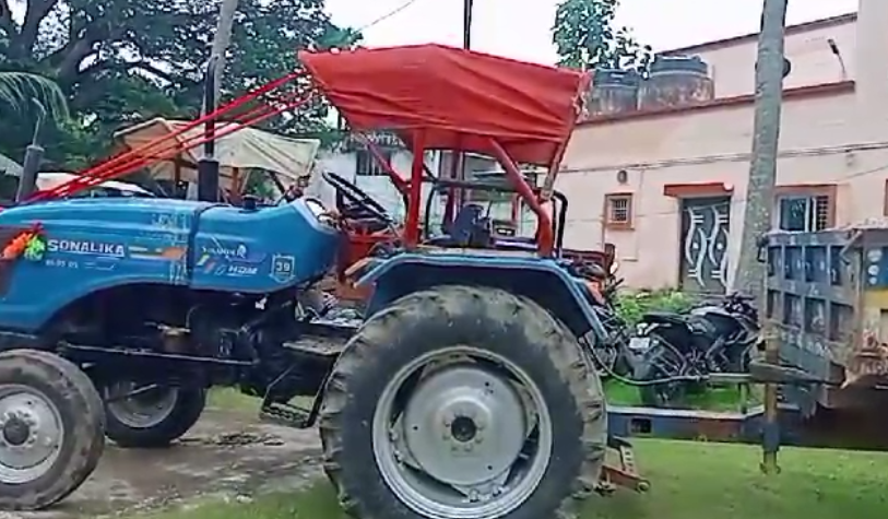 ଚୋରା ବାଲି ଚାଲାଣ ଟ୍ରାକ୍ଟର ଜବତ, ଡ୍ରାଇଭର ଫେରାର