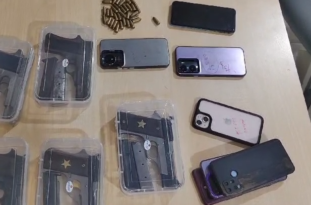 ଡକାୟତି ଯୋଜନା ପଣ୍ଡ,ଅସ୍ତ୍ର ଶସ୍ତ୍ର ସହିତ ପାଞ୍ଚ ଗିରଫ