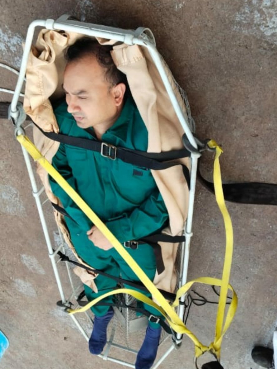 ଏମ୍ ଭି ଆଲୋରା ର ଚିଫ୍ ଅଫିସର ଜାହାଜରୁ ଖସିପଡ଼ି ଗୁରୁତର