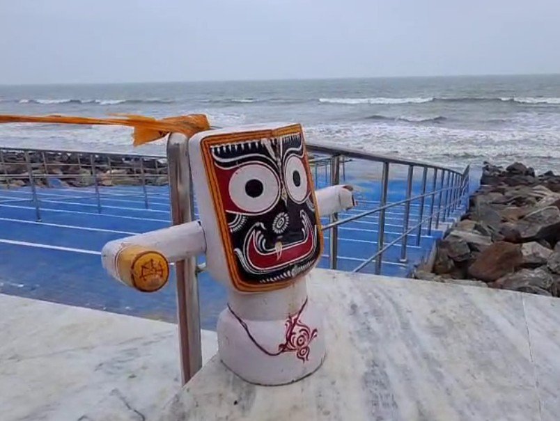 ମନ୍ଦିର ପ୍ରତିଷ୍ଠା ପୂର୍ବରୁ ଦୀଘା ମୁହାଣକୁ ଭାସିଆସିଲେ ମହାବାହୁ