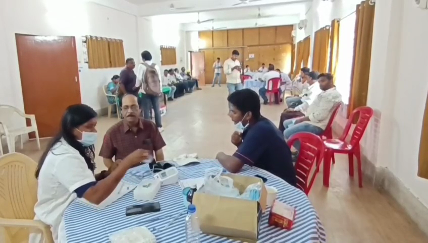 ବିଶ୍ଵ ସ୍ୱାସ୍ଥ୍ୟ ଦିବସ ଅବସରରେ ପାରାଦ୍ଵୀପରେ ମାଗଣା ସ୍ୱାସ୍ଥ୍ୟସେବା କେନ୍ଦ୍ର