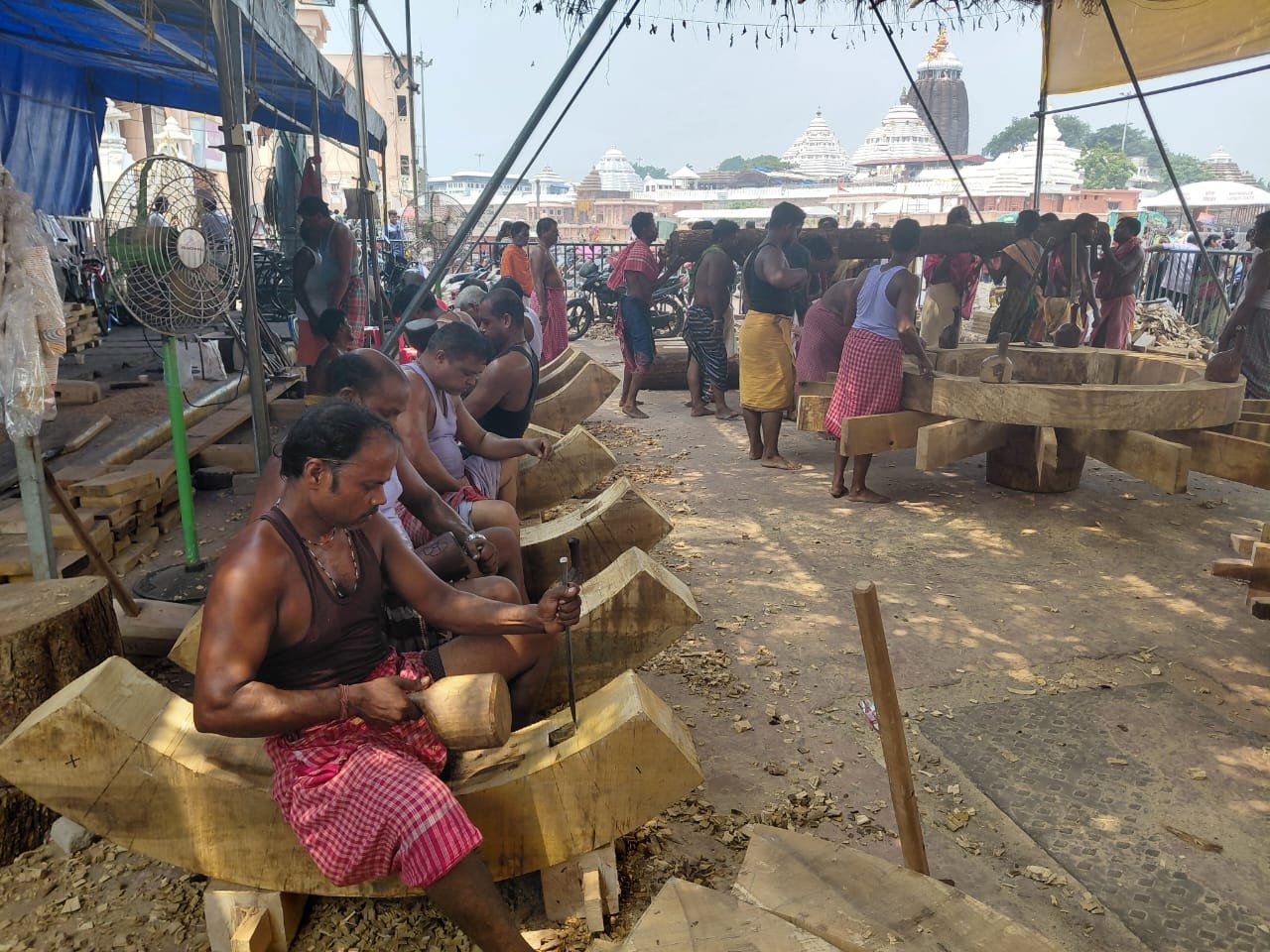 ରଥ ଖଳା ହାଲ୍ ଚାଲ୍ : ତିନିରଥର ପଇ ବିନ୍ଧ ଅନୁକୂଳ