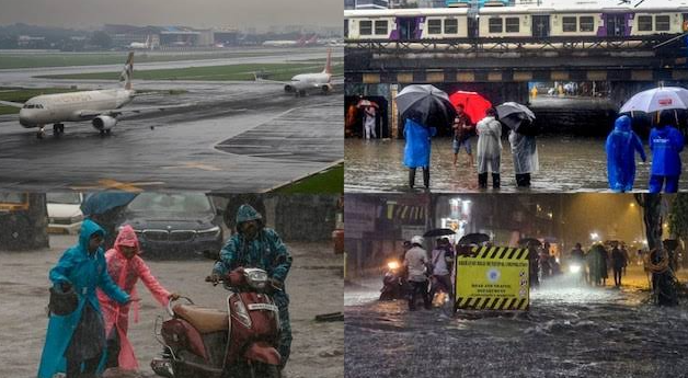 ମୁମ୍ବାଇରେ ରେକର୍ଡ଼ ଭାଙ୍ଗିଲା ବର୍ଷା