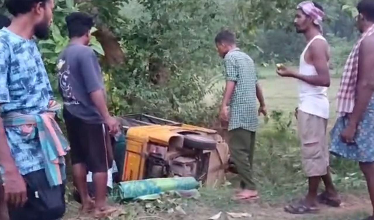 ଅଟୋ ଓଲଟି ଚାଳକ ଗୁରୁତ୍ଵର