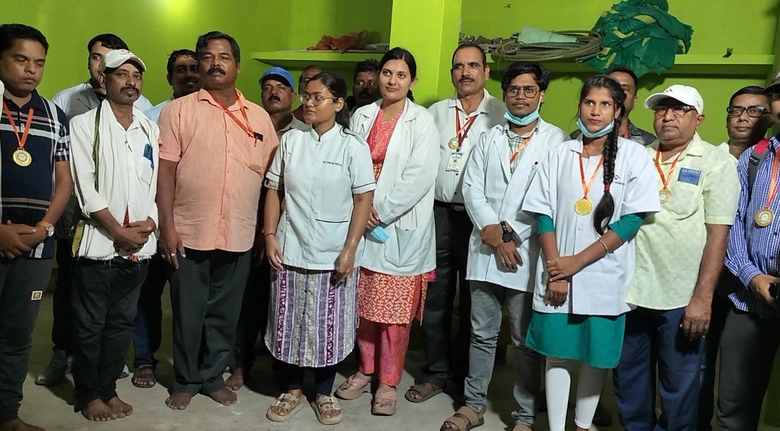 ମାହାଙ୍ଗା ଡିଜିଟାଲ ମିଡ଼ିଆ ଆସୋସିଏସନ ପକ୍ଷରୁ ମାଗଣା ସ୍ୱାସ୍ଥ୍ୟ ସେବା ଶିବିର ଅନୁଷ୍ଠିତ