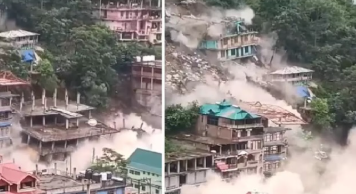 ପାଣିରେ ବୁଡ଼ି ରହିଛି କୋଠାଘର, ବିଛେଇ ହୋଇ ପଡିଛି ଭଗ୍ନାବଶେଷ