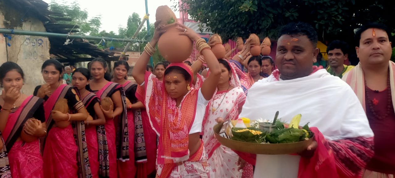 ୨୪ବର୍ଷରେ ବହାଦୁର ପଦର ଭାଟିପଡାର ମା ଗଜଲକ୍ଷ୍ମୀ ପୂଜା