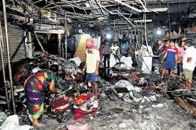 ଜଳିଗଲା ଭୁବନେଶ୍ୱର ୟୁନିଟ୍–୧ ହାଟ :ଜଳି ପୋଡି ନଷ୍ଟ ୪୦ରୁ ଅଧିକ ଦୋକାନ, କୋଟି କୋଟି ଟଙ୍କାର କ୍ଷତି