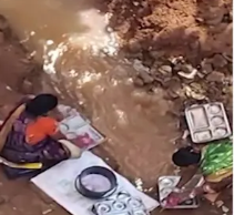 OUTR ବିଶ୍ୱବିଦ୍ୟାଳୟରେ ଅସ୍ୱାସ୍ଥ୍ୟକର ସ୍ଥିତି: ନାଳ ପାଣିରେ ଧୁଆ ହେଉଛି ଛାତ୍ରଙ୍କ ଖାଦ୍ୟ ଥାଳି